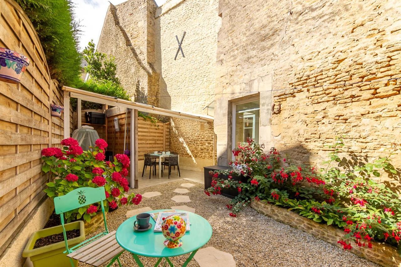 La Rochambelle - Charmante Maison De Pecheurs Bernières-sur-Mer Exterior foto